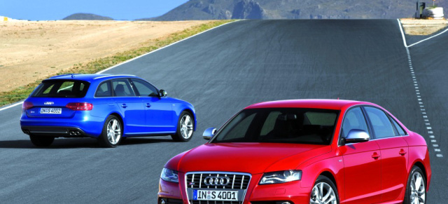 S geht los: Der neue Audi S4: V6-Kompressor und die 7-Gang S-tronic versprechen Fahrspaß pur.  