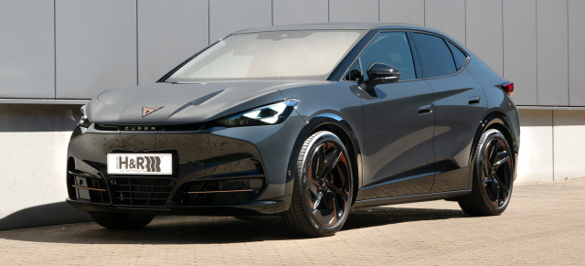 Der Marke verpflichtet: H&R Tieferlegungsfedern für den Cupra Tavascan (ab 2024)