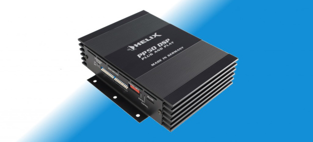 Optimales Sound-Tuning der Original-Audio-Werksanlage: Die Mini-Plug & Play Endstufe Helix PP50 DSP bringt Power in die Original-Werksanlage und ermöglicht eine spezifische, optimale Klangabstimmung auf den Fahrzeuginnenraum.