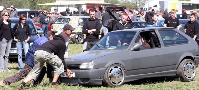 16. VW-Treffen in Wittenberge 2011 - Der Treffenbericht und die Bilder: Hoch im Norden mit tiefen Autos, perfektem Wetter und jeder Menge Spaß