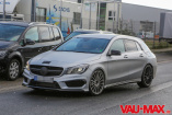 Das A-Team  CLA Shooting Brake als CLA 45 AMG: Erste Bilder des CLA-Kombi-Erlkönigs in der AMG-Version
