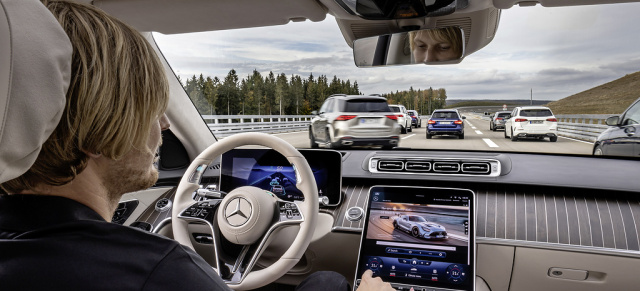 Mercedes darf automatisiertes Fahren Level 3 freischalten: KBA-Genehmigung erteilt: S-Klasse und EQS dürfen alleine fahren