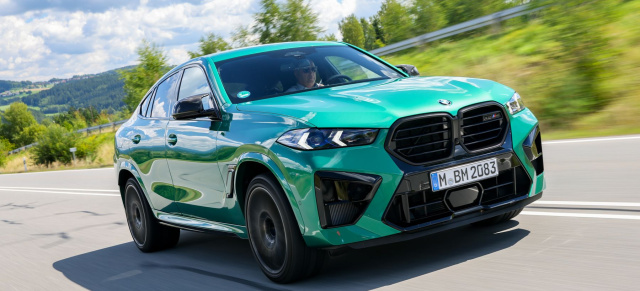 Erste Fahrt im überarbeiteten BMW X6 M Competition (2024): Mit voller Wucht!