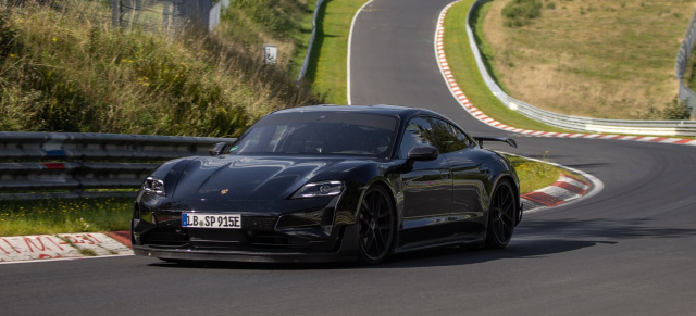 Taycan-Vorserienauto auf der Nordschleife: Rückschlag für Tesla: Porsche Taycan ist 17 Sekunden schneller