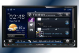 Sensationell: Neuer Netzwerk-Navitainer Kenwood DNN9230DAB mit Internetzugang via Smartphone, WLAN und DLNA: Vorinstallierter Browser mit Zugang zu Facebook, Twitter, Youtube, RSS-Feeds und Musikdienst Aupeo