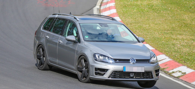 VW Golf R Variant auf Erprobungsfahrt: Papas neues Spielzeug scheint in Serie zu kommen - Der Kombi mit dem R
