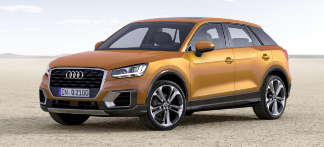 Genf 2016 – der kleine Q ist da: Der neue Audi Q2