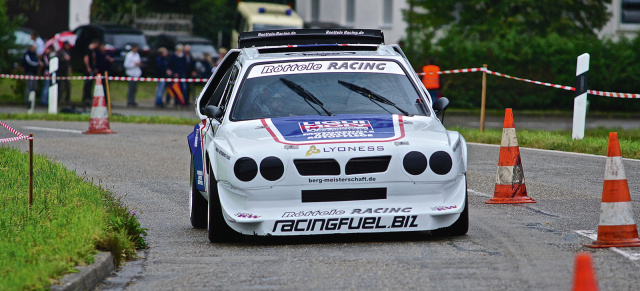 Mitfahrgelegenheit im Röttele Racing Renn-Taxi: Rennprofi Bruno Ianniello nimmt Euch im 650 PS Lancia mit 