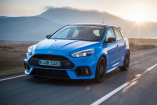 "Blue & Black"-Ausstattungspaket für noch mehr Grip: Neues Ausstattungspaket für den 2017er Ford Focus RS