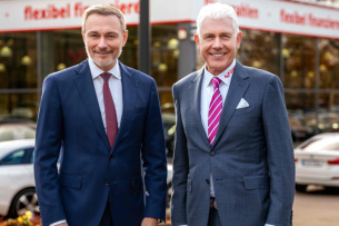 Christian Lindner geht unter die Autohändler