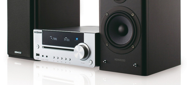 Neues Kompakt HiFi System K-731 von Kenwood: Edel verarbeitete Stereoanlage für Musik und Audio Streaming Fans - mit Anschluss für USB, PC, iPod und iPhone