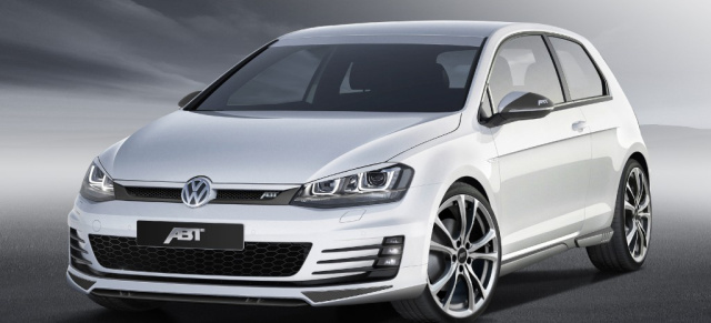 Erster Vorgeschmack auf den neuen ABT Golf 7 GTD: ABT Sportsline macht dem GTD Dampf