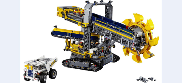 Noch nie hatte ein Lego Technik-Modell so viele Bauteile : Lego bringt XXL-Bagger