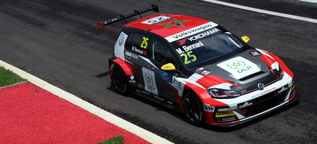 Huff und Bennani mit starken Rennen in Marrakesch: Im Golf GTI TCR aufs Podium