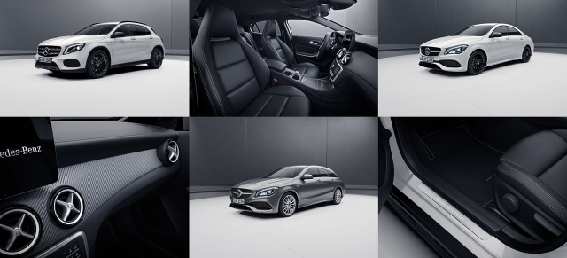 Sondermodell mit dem gewissen Extra-Styling: Der neue "Mercedes GLA UrbanStyle Edition“