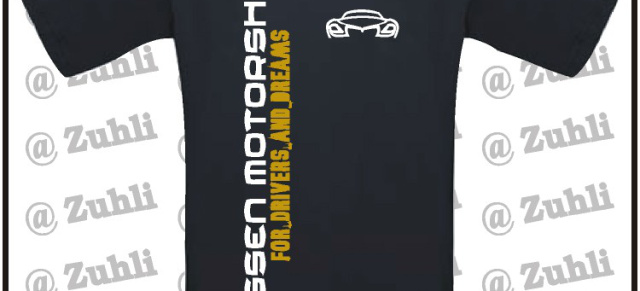 Das neue Essen Motor Show-Fan-Shirt "For Drivers and Dreams": 