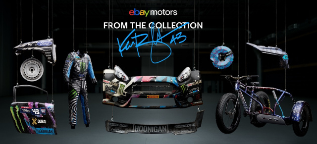 eBay Motors: Erinnerungsstücke aus Ken Blocks historischer Motorsportkarriere werden versteigert