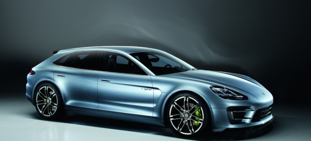 Neue Version vom Porsche Panamera: Panamera Sport Turismo: Porsche zeigt Porsche Panamera Studie (2012)