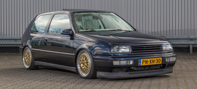 Dreier-Beziehung: Golf 3 VR6 Highline mit Ferrari-Felgen und 500 Turbo-PS