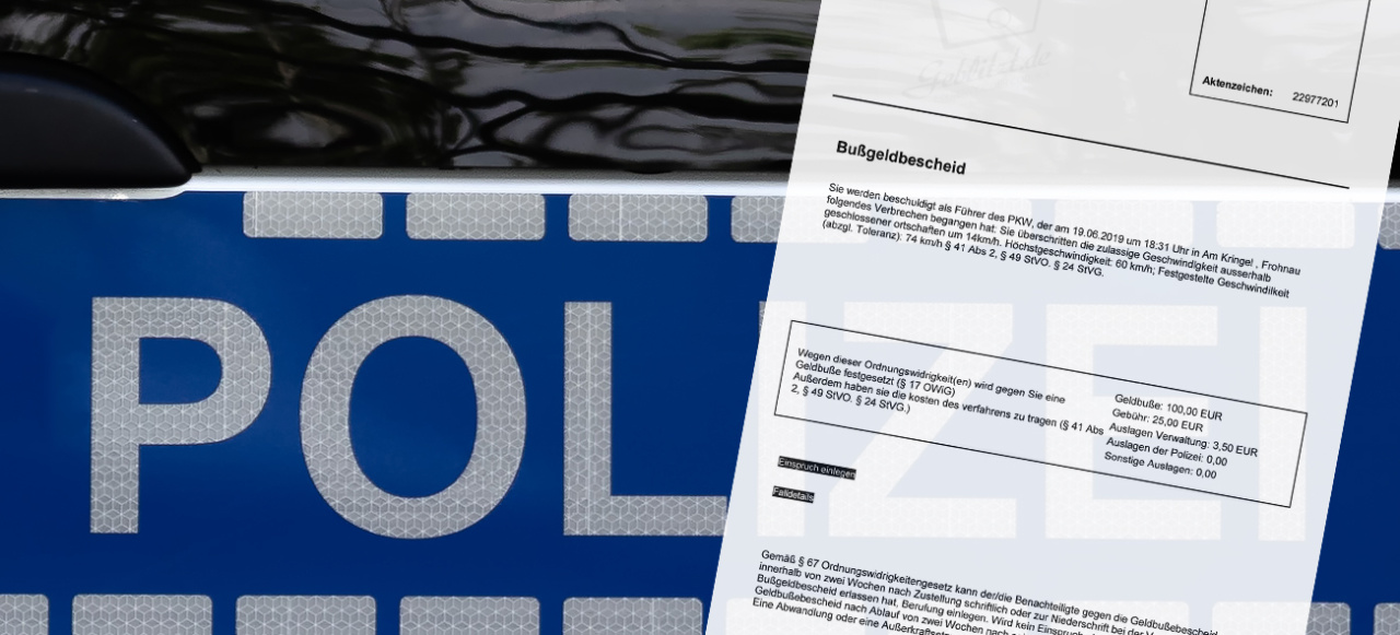 Online verschickte Bußgeldbescheide sind Fake: ACHTUNG: Gefälschter ...