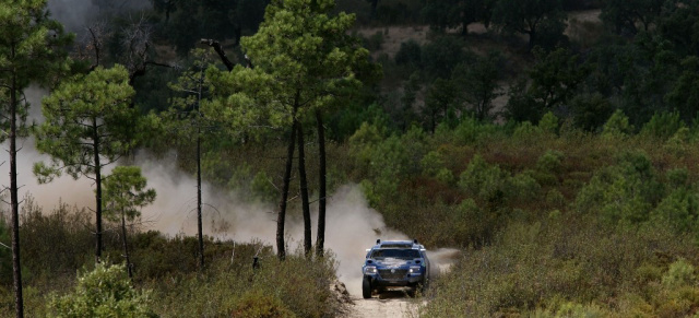 Dakar- Vorbereitung abgeschlossen: Nach einem Überschlag landen Carlos Sainz/Michel Périn (E/F) beim zweiten Lauf zur Dakar-Serie in Portugal auf Rang 2!