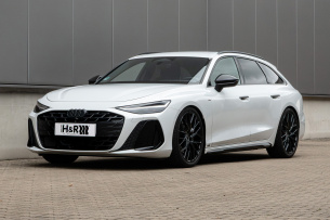 Business-Lifestyle-Family: Der neue Audi A6 Avant mit H&R Tieferlegungsfedern (ab Baujahr 2025)