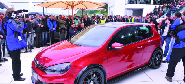 Ist der Golf GTI Excessive ein Vorgeschmack auf den neuen VW Golf 7 GTI?: Die Fans rätseln seit dem Wörthersee: Kommt der neue Golf 7 GTI ebenfalls mit Radlaufverbreiterungen?