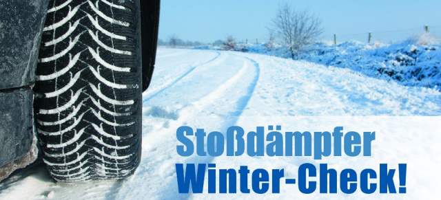 Macht Euer Fahrwerk fit für die kalte Jahreszeit: Stoßdämpferkontrolle rechtzeitig vor dem Wintereinbruch.