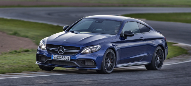 Das Neue Mercedes Amg C 63 S Coupe Im Fahrbericht Im