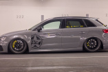 Sportlich hoch 2: Verschärftes Tuning-Setup für den Ingolstädter: Der Audi RS3 von „TZ-Produktion“