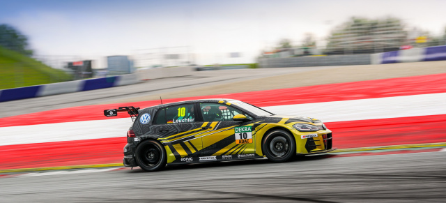 Der Golf GTI in der ADAC TCR Germany auf dem Red Bull Ring: Zwei Mal Podium für den Golf GTI TCR!