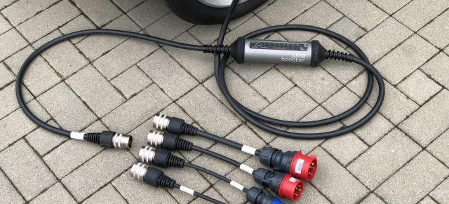 Mobile 22-kW-Ladestation nach IEC 62752 geprüft: TÜV SÜD-Siegel für den Juice Booster 2