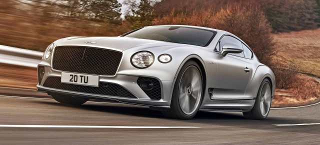 Nie war er schneller: 2021er Bentley Continental GT Speed: Zum letzten Mal als 12 Zylinder