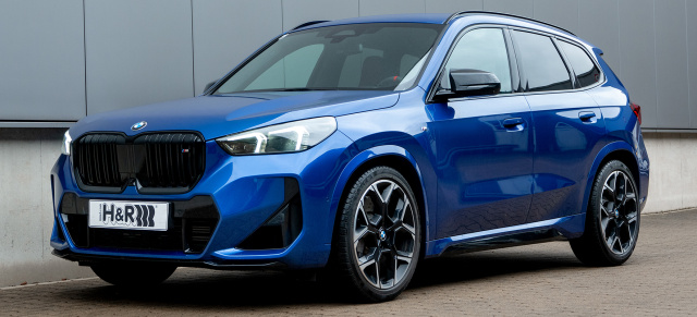 Dampf ist in der kleinsten Hütte: Der neue BMW X1 M35i xDrive mit H&R Sportfedern Typ U1X (U11)