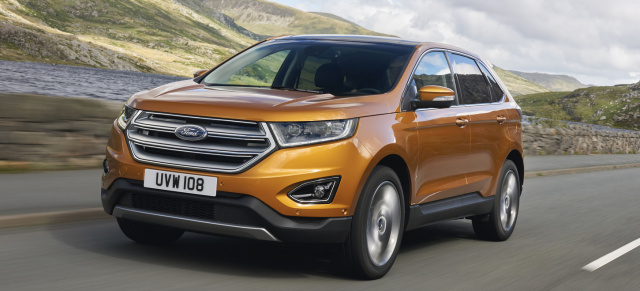 IAA 2015 - Ford erweitert sein SUV-Angebot: Ford Edge kommt nach Europa