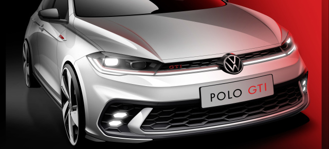 Neuer GTI Look am Polo AW: Erster Ausblick auf den neue Polo GTI (2021)