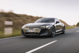 Anders als der Porsche: 925 PS des Audi e-tron GT RS Performance im Fahrbericht