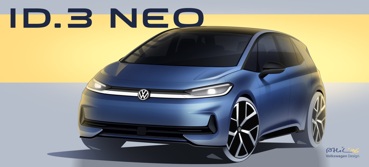 Vom One Pedal Driving bis Vehicle-to-Load – die neue Generation der ID.-Modelle bringt Komfort, Reichweite und Flexibilität auf ein neues Level.: VW ID.3 Neo: Mehr Software, mehr Funktionen, mehr Alltagstauglichkeit