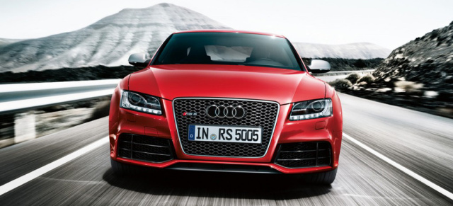 Der neue Audi RS5 - Erstes Video online!: Klick und er war da! Erste Bilder und ein tolles Motor-Sound Video vom Audi R5