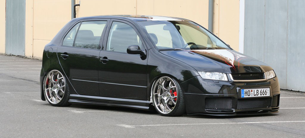 SKODA FABIA skoda-fabia-6y-optisches-tuning Gebrauchtwagen