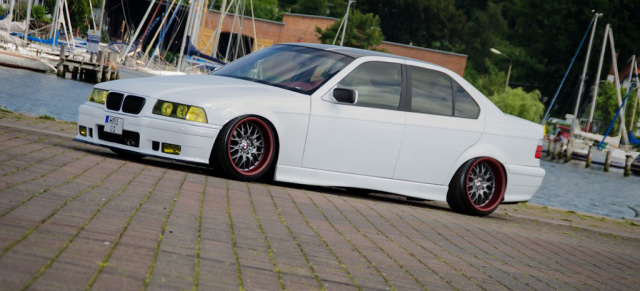 Vanessa White  Schlicht und knallig zugleich: BMW E36 Tuning: Vom Einbauregal zum perfekten Showcar