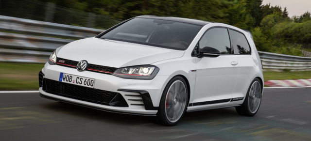 Edition 40-Premiere zur IAA - Jubiläumsmodell zum 40. Geburtstag des Golf GTI: Golf GTI Clubsport – das ist der bislang stärkste Serien-GTI