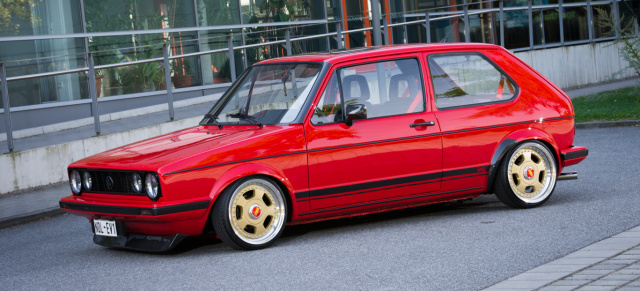 VW Golf 1 im Wandel der Zeit: Auch ein Stubenhocker kommt manchmal vor die Tür