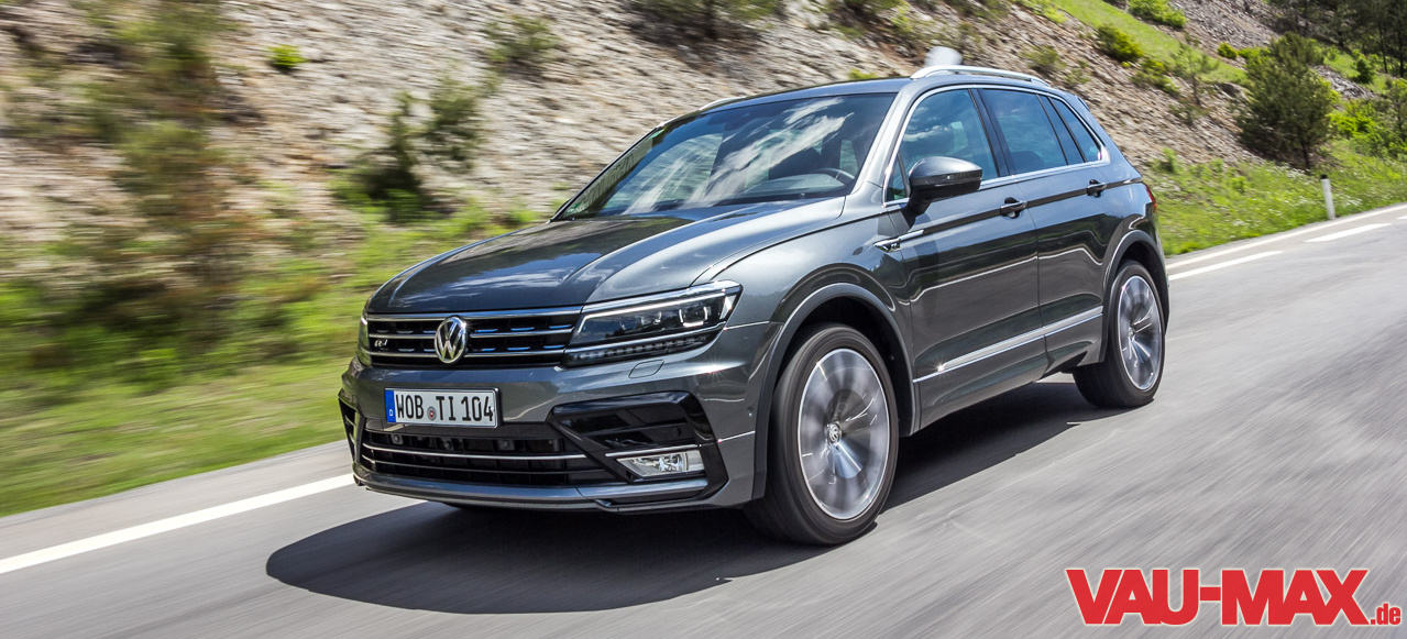 Ein bißchen Bi schadet nie 2017er VW Tiguan BiTDITopmodell mit 240 PS