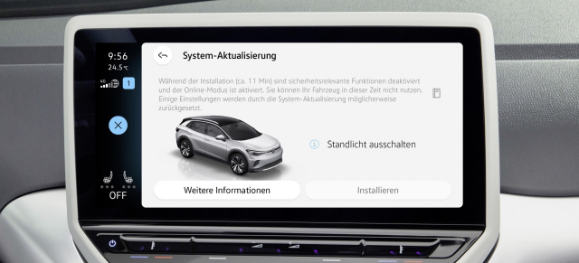 Erste Over-the-Air Updates für ID.3 & ID.4 ausgeliefert: ID.-Software 2.3 zum Download verfügbar