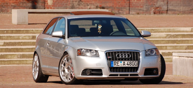 Das 3.4-Liter Auto - Audi A3 Big Block: 320 PS und kein bisschen leise: Audi A3 8P Tuning
