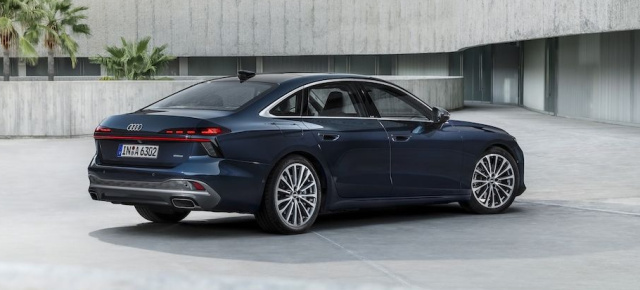 Mit klassischem Stufenheck, moderner Ausstattung und starken Motoren soll die neue A6 Limousine vor allem außerhalb Europas punkten.: Neue Audi A6 Limousine: Klassik trifft Technik auf hohem Niveau