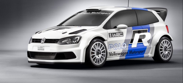 Volkswagen Polo R WRC rollt 2013 an den Start: VW Motorsport kehrt mit einem Polo R in die Rallye-Weltmeisterschaft zurück 