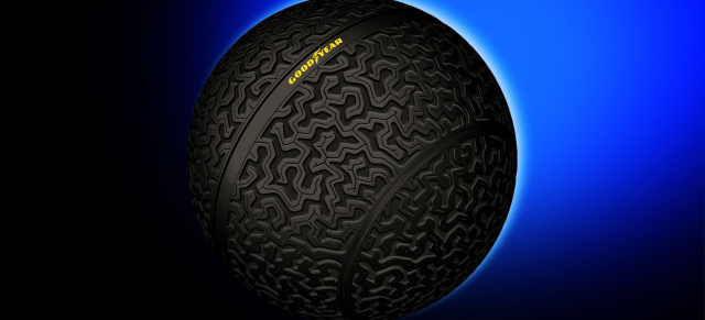 Goodyear Eagle-360: Sieht so der Reifen der Zukunft aus? (Video): Der Reifen von morgen ist eine Kugel: Goodyear Eagle-360