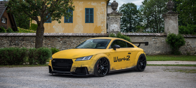 Polieren zwecklos: Audi TTRS von Werk 2 im „Dirty Racing“-Langstreckenlook